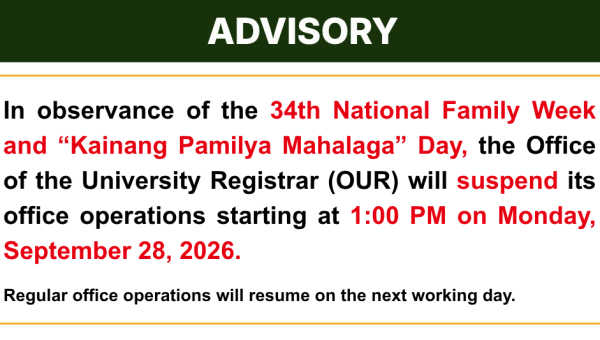 Suspension of Work on 28 September 2026